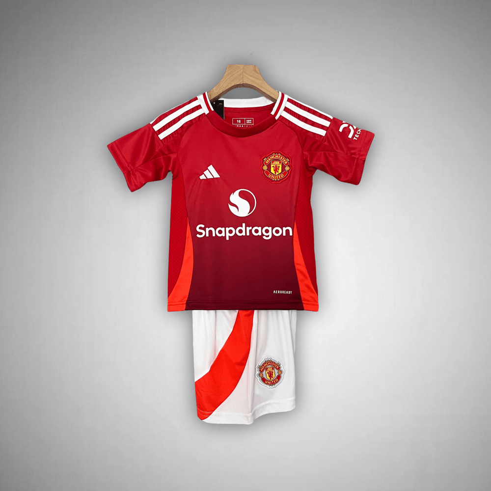 24/25 Manchester United Home Kids Size Kit
