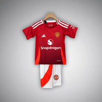 24/25 Manchester United Home Kids Size Kit