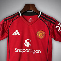 25/26 Manchester United Home Kids Size Kit