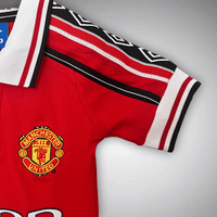 98/99 Manchester United Home Kids Size Kit