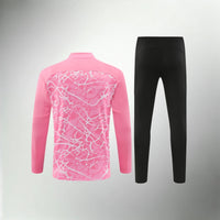 Manchester City Black and Pink Tracksuit