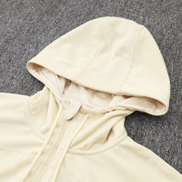 PSG Beige and Dark Blue Premium Tracksuit