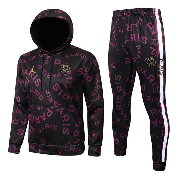 PSG Black and Purple x Gold Premium Tracksuit