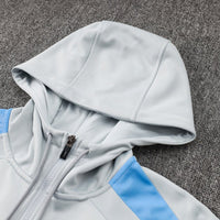 PSG White and Blue Premium Tracksuit